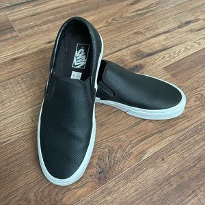 Vans Perf leather slip on